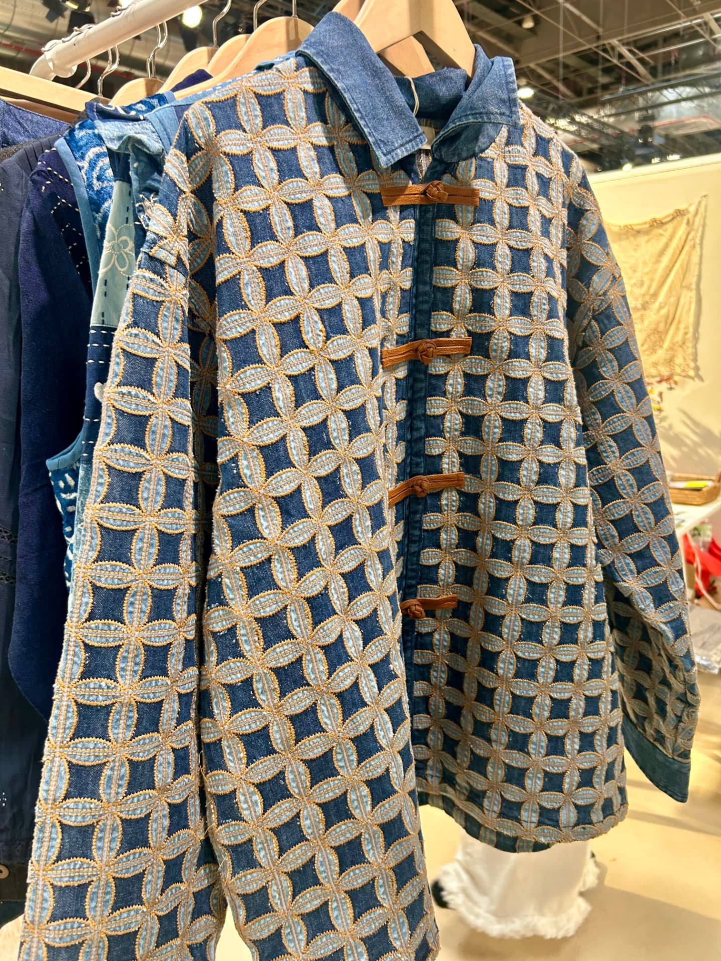 Fashion product detail examined through the buyer's eye